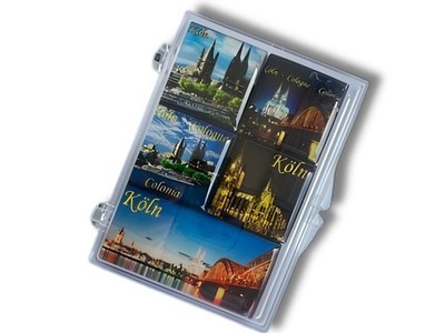 KÖLN MAGNET -SOUVENIR- 5 ER  MINIMALIST SET -GESCHENKSET- COLOGNE  MAGNET SET