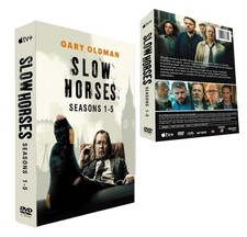 SLOW HORSES: The Complete Series Season 1-5 DVD 10-disc, Box-set