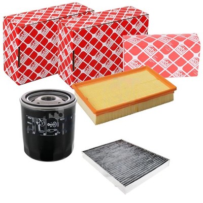 FEBI FILTER INSPEKTIONSPAKET passend für 2.0 TDI BiTDI VW T5 T6 BUS 180 PS