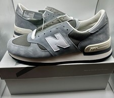 New Balance 990v1 Grey Running Shoes SZ 12 Made in USA NWB