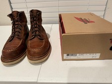 Red Wing Shoes Moc Toe Heritage Boots for Men...
