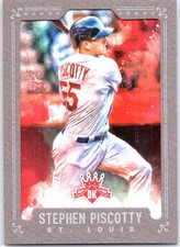 2017 Panini Diamond Kings #82 Stephen Piscotty Framed Grey