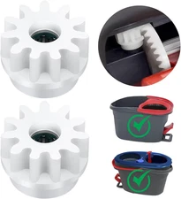 O Cedar Velida Spin Mop Replacement Gears - 2Pc Clutch Bearing & Sprockets