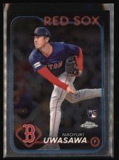 2024 Topps Chrome Update Naoyuki Uwasawa #USC9 Boston Red Sox
