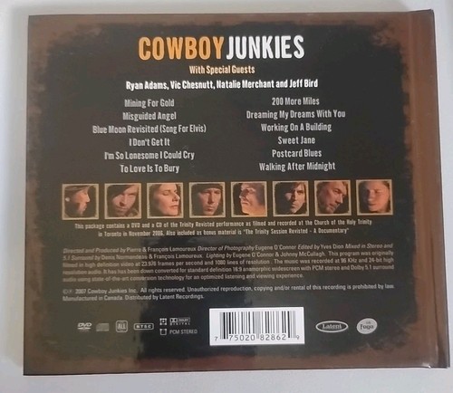 CD + DVD-V Cowboy Junkies - Trinity Revisited Multichannel, NTSC + 20t - Bild 4 von 4