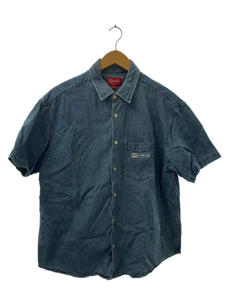 Chemise Supreme manches courtes/M/Denim/Idg/Plaine