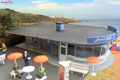 Gaugemaster Fordhampton Seafront Cafe Bausatz Maßstab 1:76, OO Scale