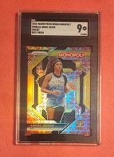 Angel Reese 2024 Prizm WNBA Monopoly RED DICE SP Insert Rookie #WNBA16 SGC 9 🏀