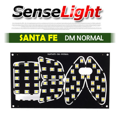 Interior Dome Light Nomal LED DIY Kit 7000k white 4p For 13 Hyundai Santa Fe DM