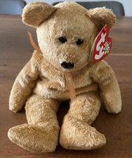 Ty Rare Beanie Baby Cashew The Bear 2000 Retired, Rare, w/errors - Free Shipping