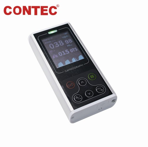 CA10S 2.8" Handheld Capnograph Patient Monitor SpO2 Sidestream CO2 Adaptor Pipe - Picture 3 of 10