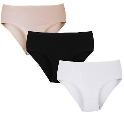 COCONUDA DAMEN SLIPS MIDI BAUMWOLLE BI-ELASTISCH GR S/XL PACK 3 ODER 6 STÜCK VERSCHIEDENE FARBEN