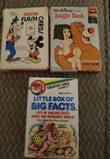  3 Walt Disney's Jungle 1966 Educards Complete Deck, Disney cards, Big Facts.