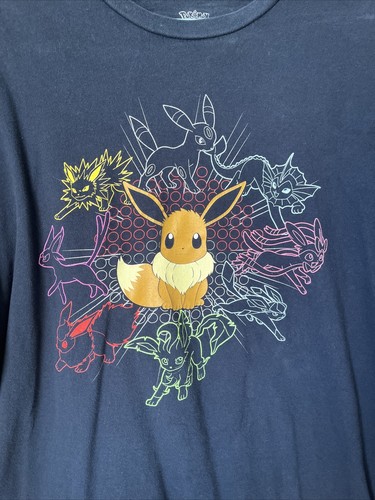 Pokemon T Shirt Mens XL Eevee - Picture 2 of 7