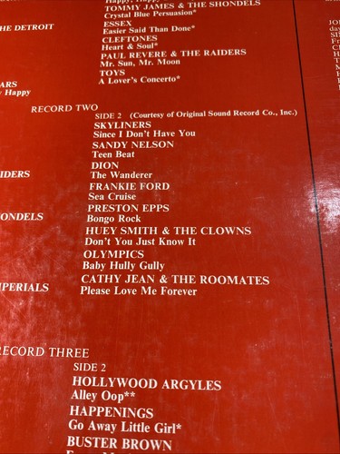 Rare 55 Original Hits 3 LP set Vinyl Record Sessions BYRDS Play Tested P3 12260 - Imagen 10 de 24