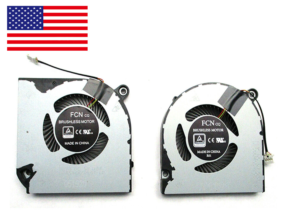 New Acer Nitro AN515-43 AN517-51 AN515-54 AN715-51 N18C3 CPU&GPU  Cooling Fan