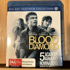 Blood Diamond (Platinum Collection, Blu-ray, 2006) Leonardo DiCaprio (S7.2)