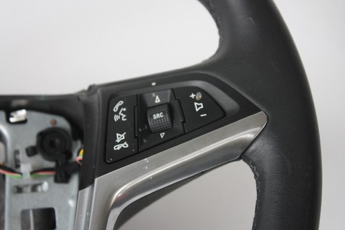Vauxhall Opel Astraj/4 2012 Onwards Multifunction Steering Wheel Black Leather - Picture 2 of 4