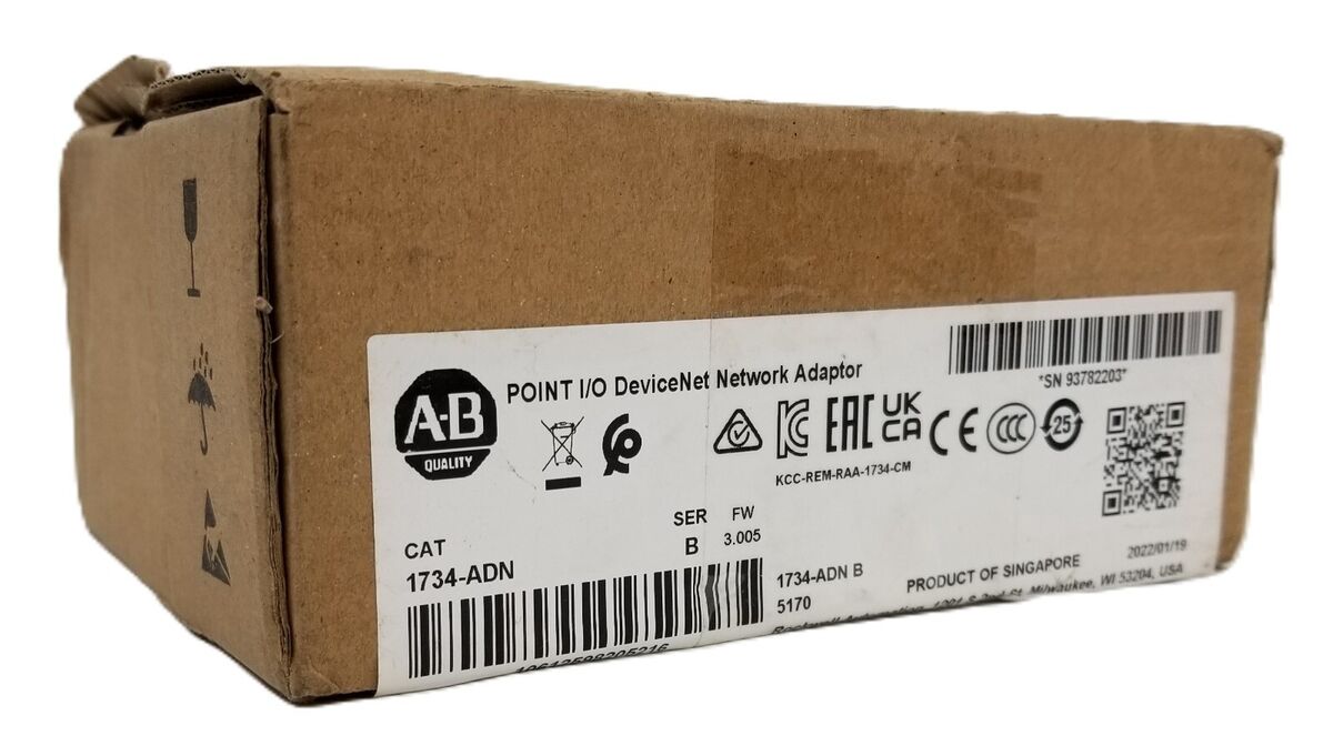 Allen-Bradley 1734-ADN POINT I/O Devicenet Network Adapter Allen-Bradley 1734-ADN POINT I/O Devicenet Network Adapter