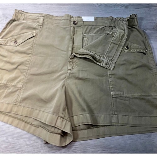 Old Navy Men's Cargo Shorts 3X Elastic Waist Utility Pockets Casual Khaki NWT - Picture 5 of 9
