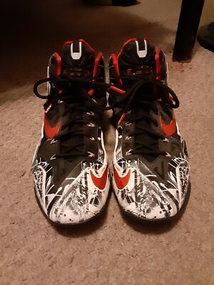 Nike LeBron 11 'Graffiti' - Size 11 ( 616175-100 ) | eBay