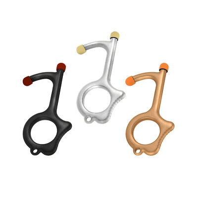 No Touch Door Opener Keychain, Pocket Size, Ergonomic Design, Protect Yourself