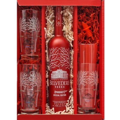 Vodka Belvedere Red Limited Edition  0,7L. 40% vol. Geschenkset!