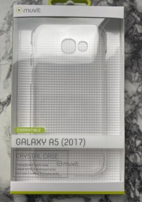 Samsung galaxy A5 2017 Crystal Case transparente back case von muvit 