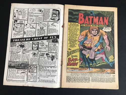 Batman #194 DC Comics Blockbuster Goes Bat-Mad First Print GD August 1967 Silver - Picture 6 of 12