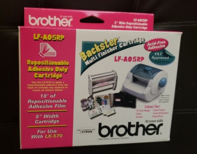Brother Backster LF-A05RP Multi Finisher Cartridge Adhesive 5'' Width