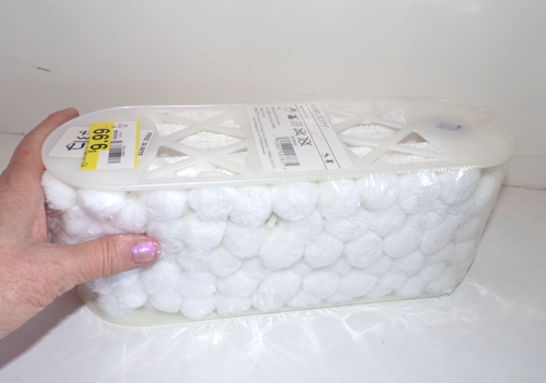Simplicity Snow White Pom Pom Fringe Trim, 6 Yards Pom Pom Trim, Sewing Supply
