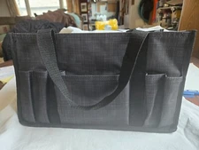 Thirty One Bag/Tote/ Utility Tote Used Black # SH2