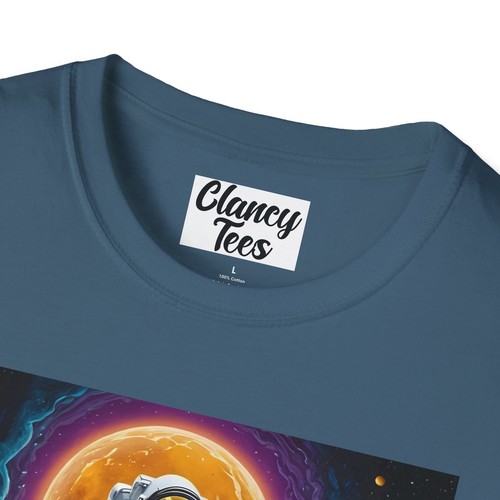 Cosmic Basketball Astronaut T Shirt – Space Sport Fantasy Galaxy Tee - Picture 40 of 61