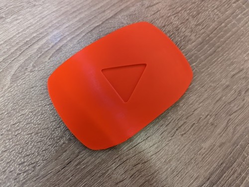Personalised Custom YouTube Play Button Plaque Replica Gift (Red Silver or Gold) - 第 7/11 張圖片