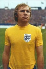 Bobby Moore - Reprofoto in 10x15 cm - ohne Signatur - Ex England Weltmeister 66
