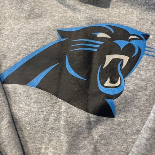 Carolina Panthers Hoodie grau Jugend XL Nike Therma-Fit NFL Pullover - Bild 3 von 5