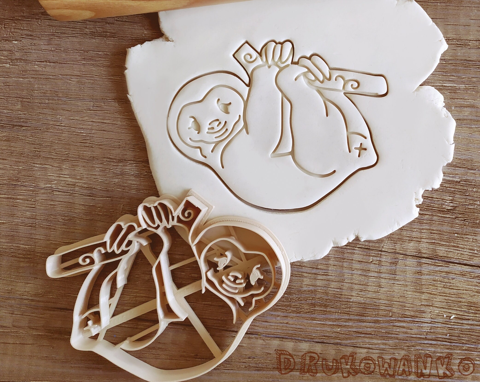 Sweet Sloth Set Wild Forest Cookie Cutter Pastry Fondant Wild Animal