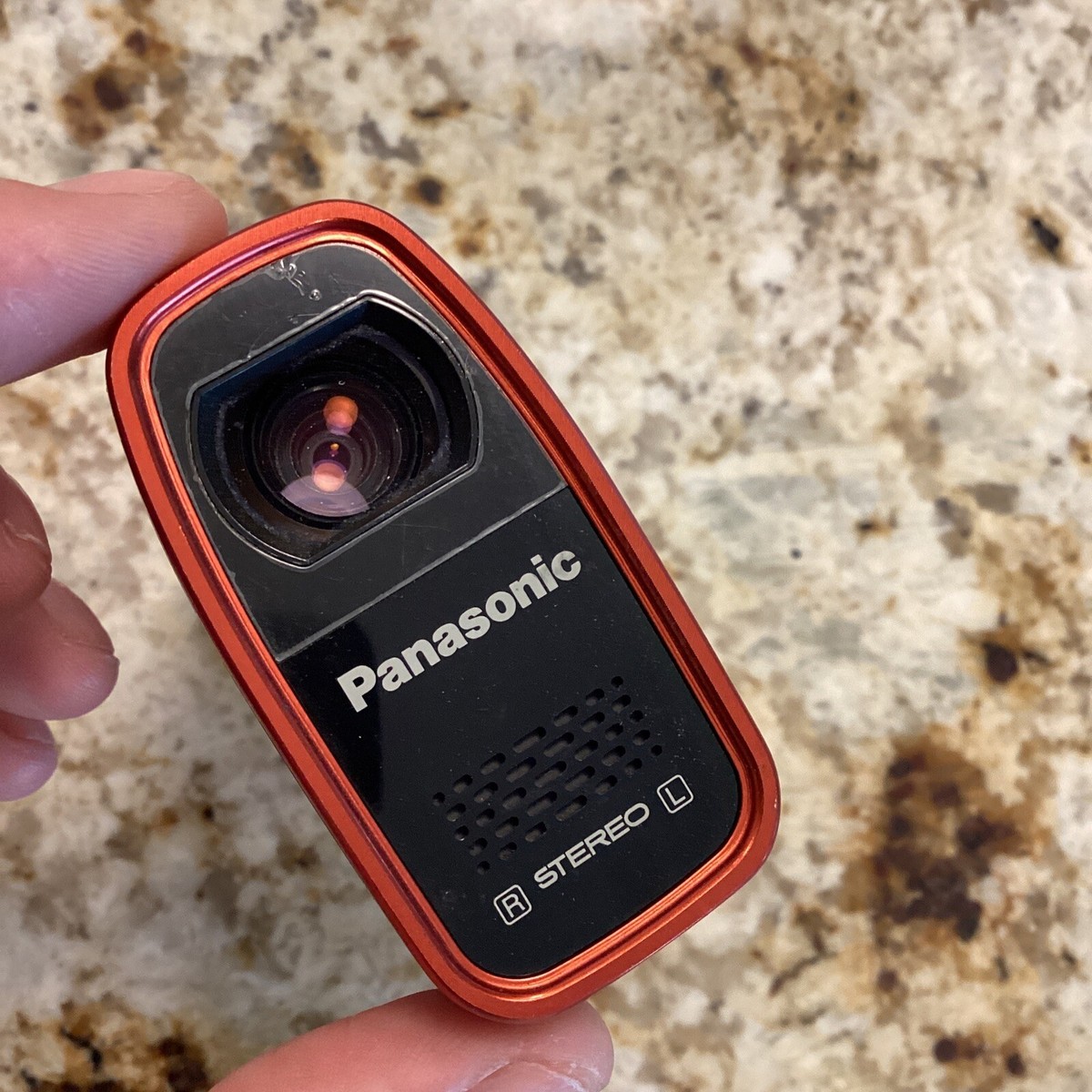 Panasonic SD Video Digital Camera SDR-SW20 Red Water Proof