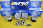 75mm YCP Vitara Pistons Coated Low Compression & Hastings Set Honda D16 TURBO