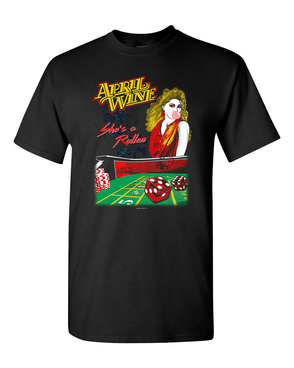 April Wine - Roller T-Shirt Cotton Full Size Unisex S-5XL MA099