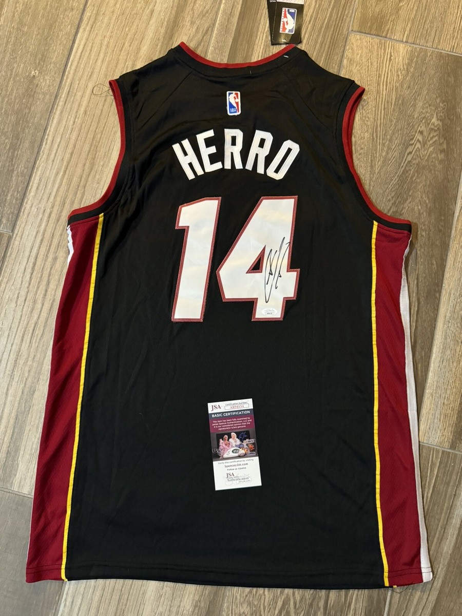 タイラー　HERRO 14 ユニフォーム サイン入り MIAMI NBA Tyler Herro Signed Jersey NBA Miami Heat Kentucky UK Wildcats Star