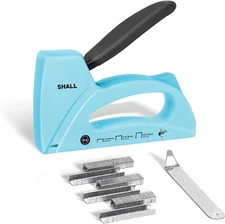 SHALL Light Duty Staple Gun for Wood - Upholstery Staple Gun with 1600Pcs JT21 S