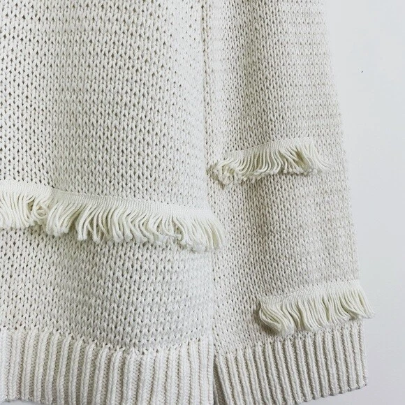 Loft fringe cheap sweater