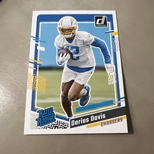 2023 Donruss Rated Rookie #351 Derius Davis Los Angeles Chargers RC