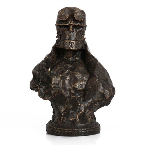 Hellboy Bust 8.7 '' Resin Statue Figure Display Model Collection Toy Ornaments - Picture 7 of 15