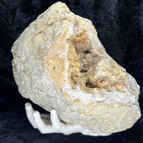 Racimo de fluorita de cristal de fluorita de cuarzo GEODE único de 10" único 11,6 libras - Imagen 6 de 10