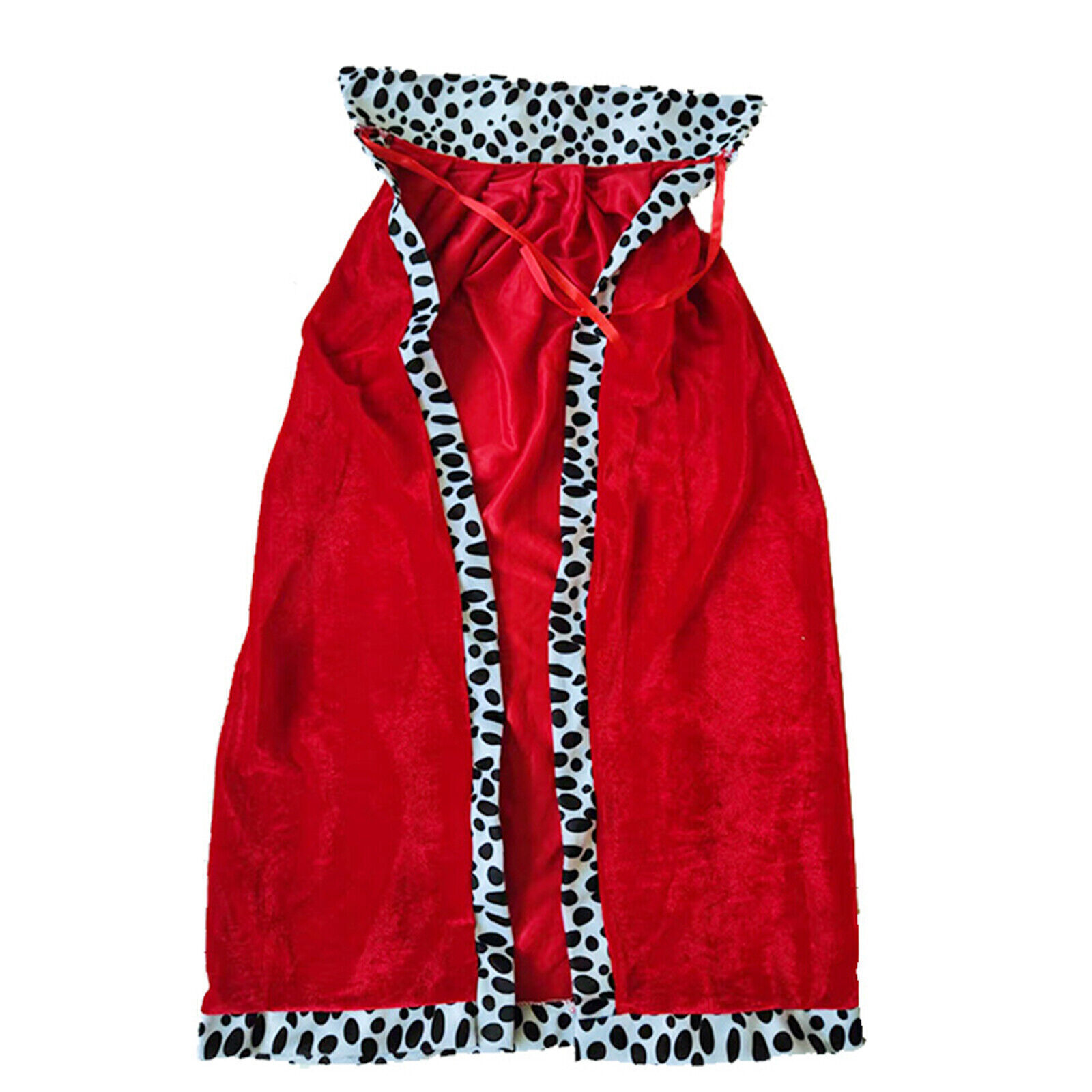 Adult King Queen Robe Cape & Kings Crown Prince Halloween Party Cosplay