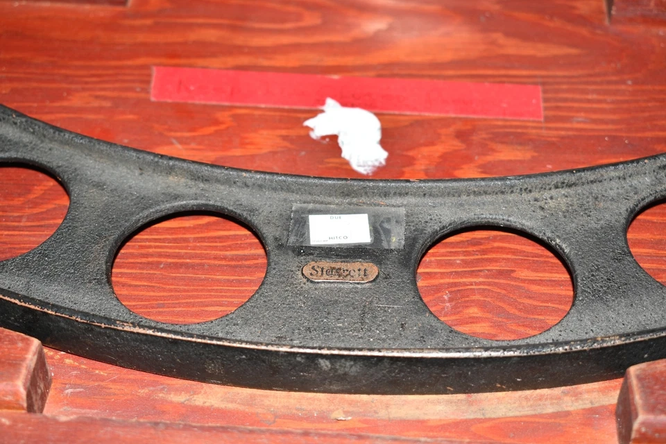 Starrett No. 224 16''-20'' SET E Outside Micrometer W/ Standard Wood Case - Image 2 of 4