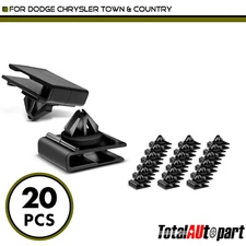 20Pcs Rocker Moulding Retainer with Seal Fasteners Clips for Chrysler Dodge 9mm