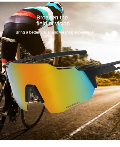 Outdoor Radfahren Großgestell Sonnenbrille Sportsonnenbrille UV400 Reitbrille - Bild 85 von 88